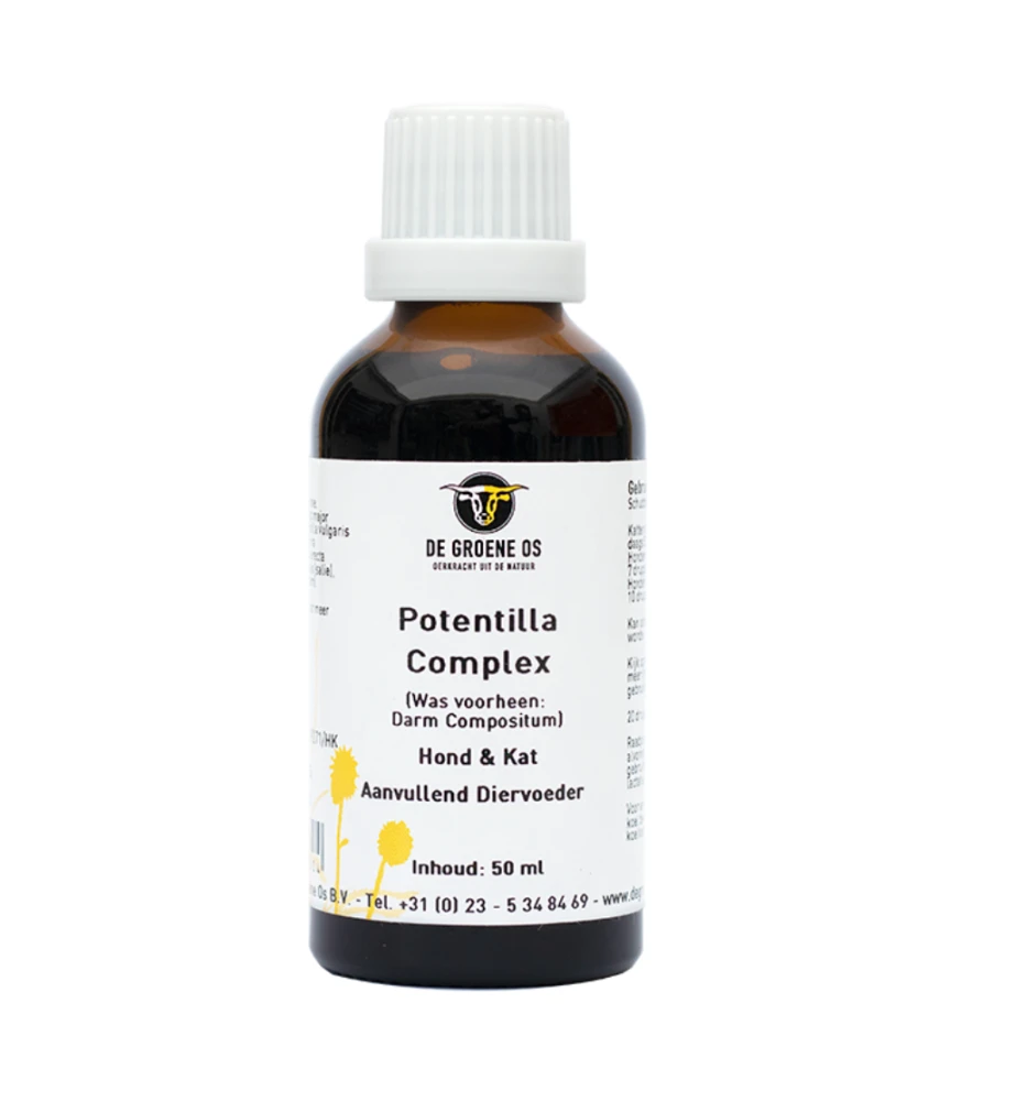 De Groene Os Potentilla Complex Hond & Kat - 50 Ml 1 De Groene Os Potentilla Complex Hond & Kat - 50 Ml