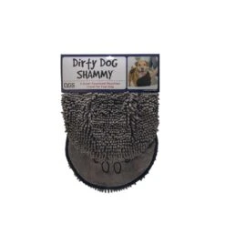 Beeztees Dirty Dog Handdoek Shammy Grijs -Virbac Winkel dirty dog handdoek shammy grijs 2