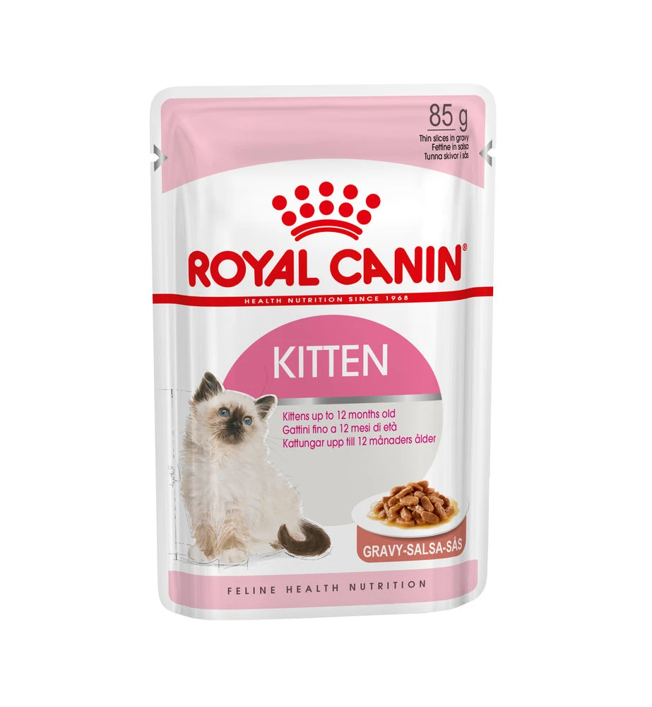 Royal Canin Kitten Portie Morsels In Gravy - 12 X 85 Gram 1 Royal Canin Kitten Portie Morsels In Gravy - 12 X 85 Gram